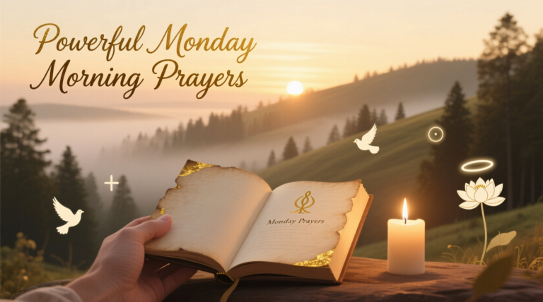 35+ Powerful Monday Morning Prayer