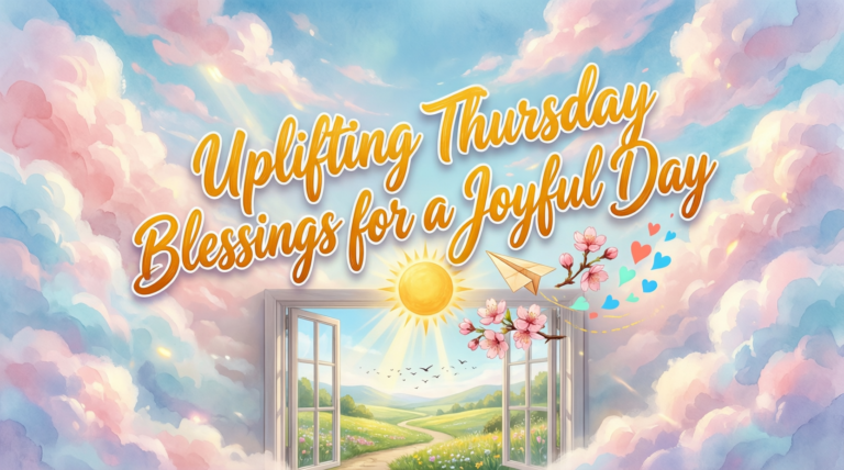 Thursday Blessings