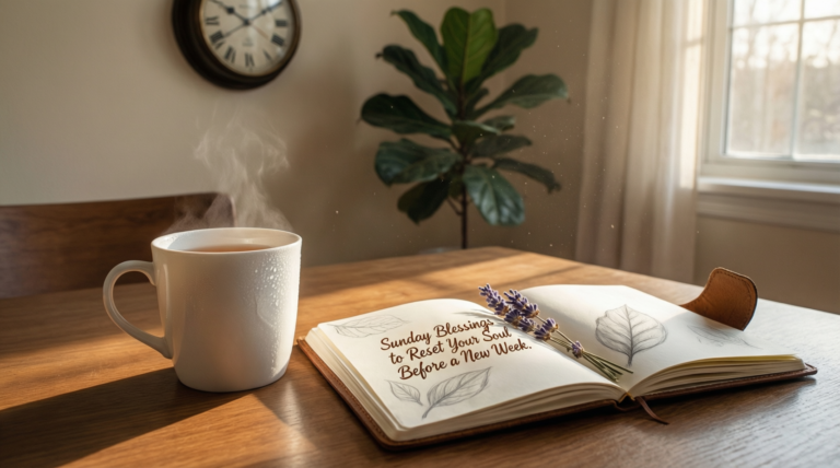 Sunday Blessings to Reset Your Soul Before a New Week