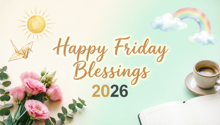 Happy Friday Blessings Images & Quotes 2026