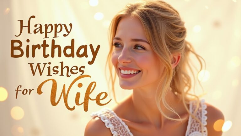 Birthday Wishes For Wife: 75+ Romantic and Funny Wishes
