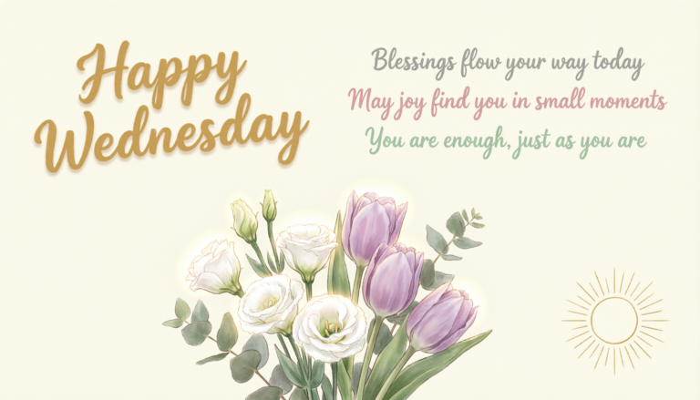 Wednesday Blessings and Prayers