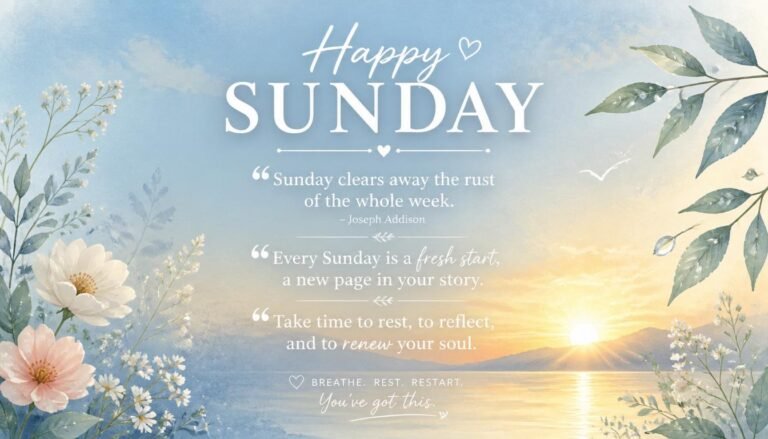 165-sunday-quotes-to-brighten-your-soul-and-start-fresh