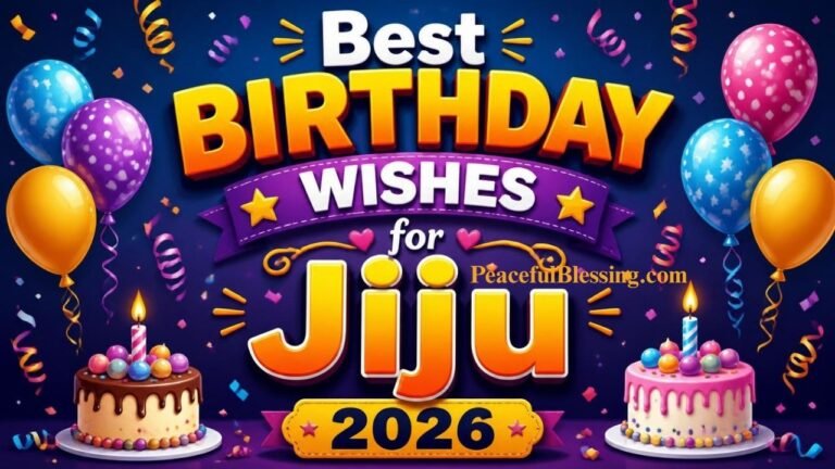 Best Birthday Wishes for Jiju 2026 (Funny, Heart Touching & Respectful)
